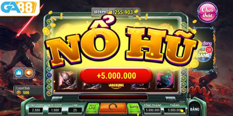Tổng quan về game nổ hũ GA88